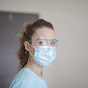 Healthcare worker face mask