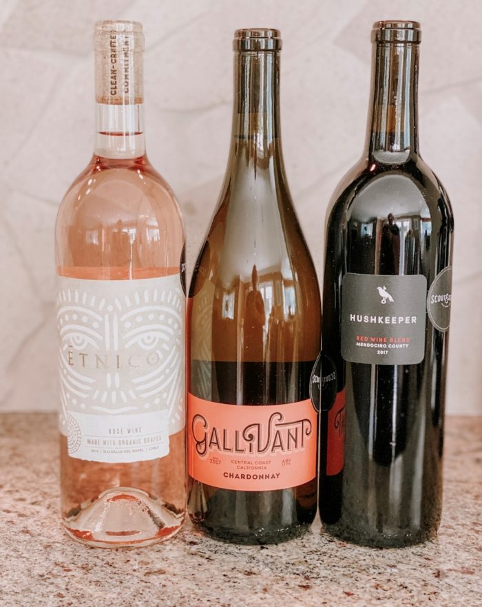 10 – Three Bottles Of Wine – Donated by Scout and Cellar Clean Crafted Wine