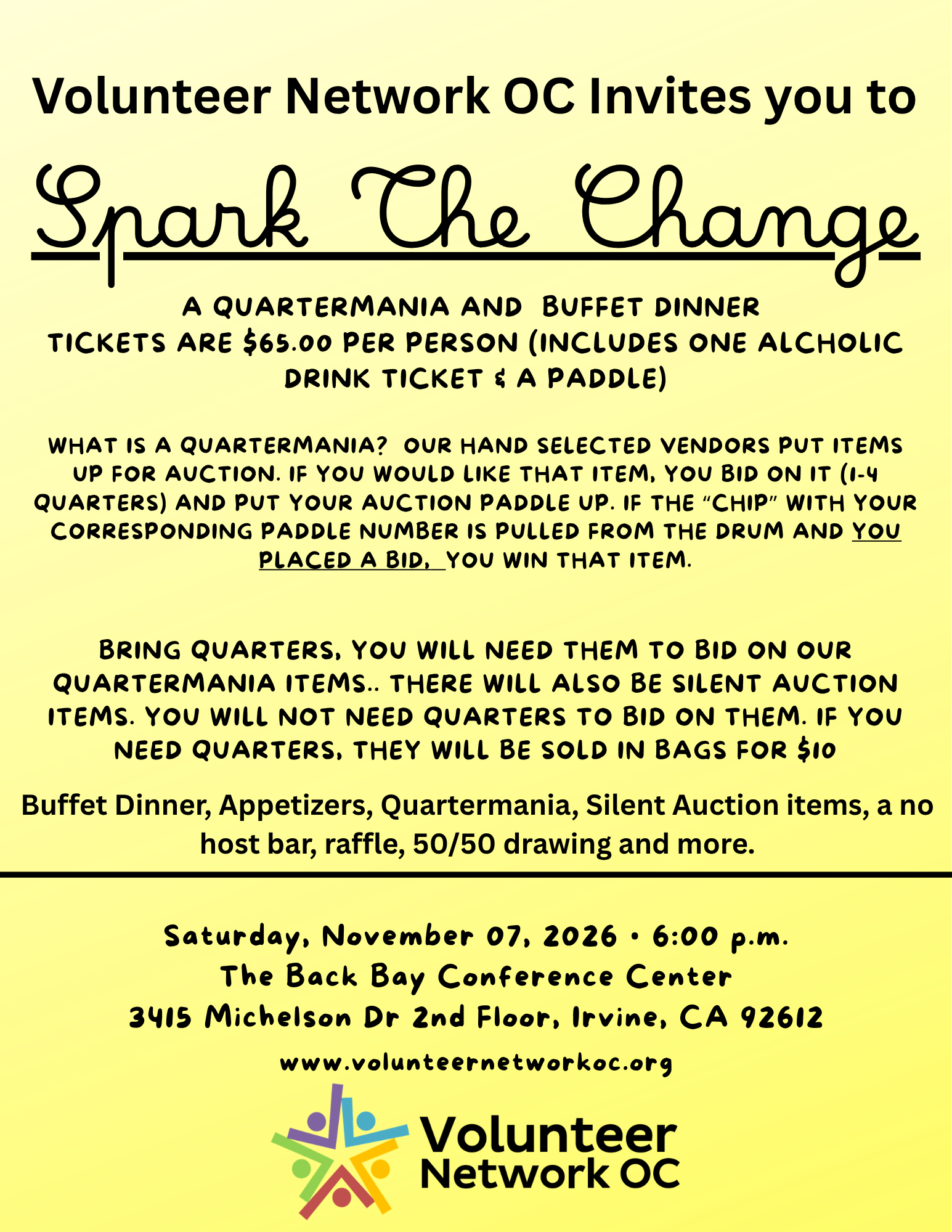 Spark the Change Annual Fundraiser